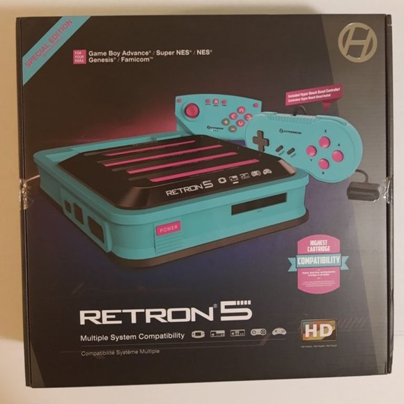 Retron 5 Hyper Beach Special Edition - New Sealed - Picture 2 of 10